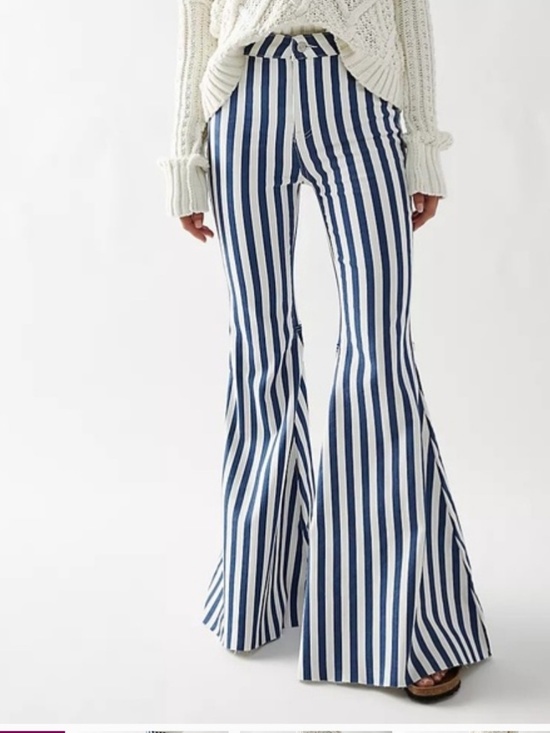 Free People Pants - Free People We the Free High-Rise Bell Bottom